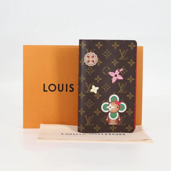 LOUIS VUITTON Monogram Vivienne Notebook Cover MM Emily GI1167 LV Auth 117069AM - Picture 15 of 16